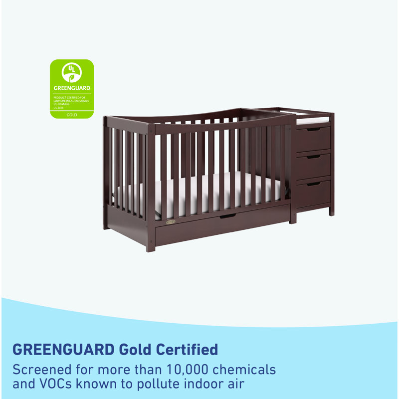 Graco Remi 4in1 Convertible Crib and Changer with Storage & Reviews